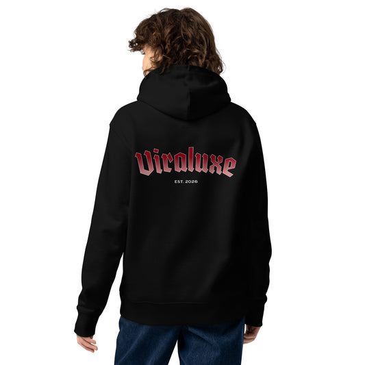 Viraluxe Hoodie - schwarz/rot