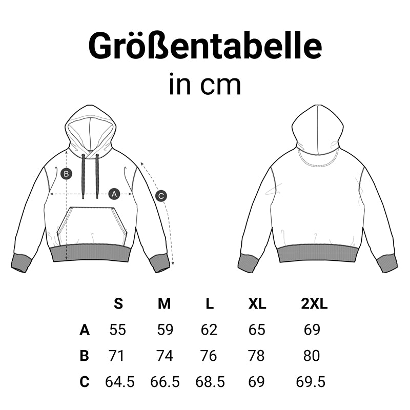 Viraluxe Hoodie - schwarz/rot