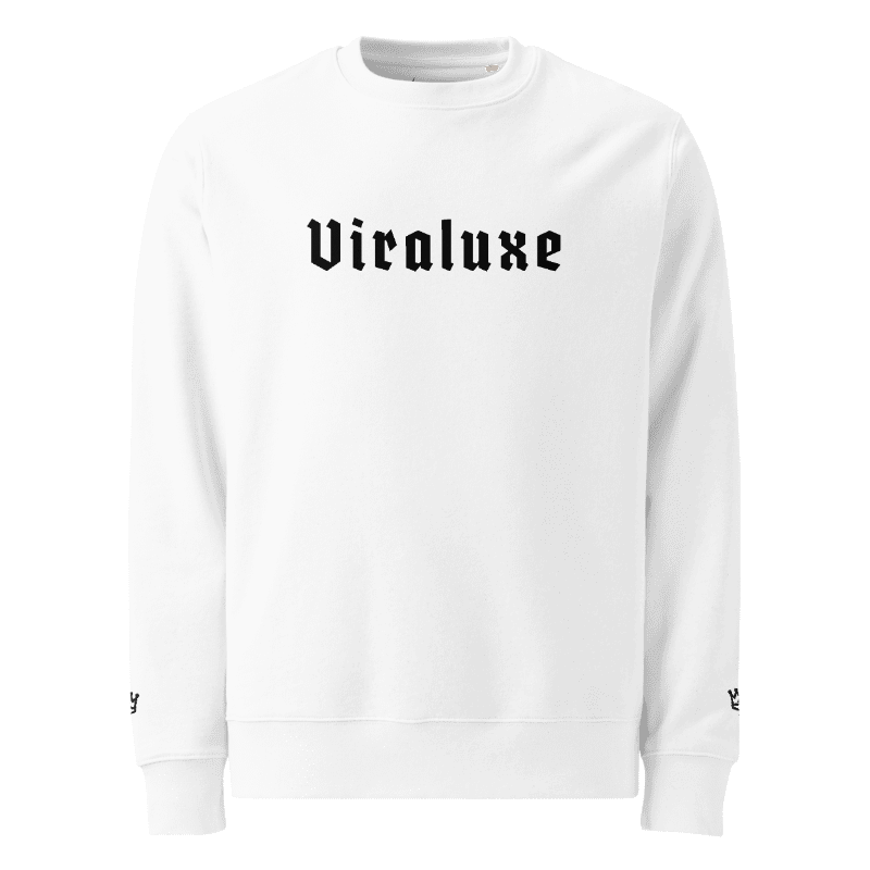 Basic Viraluxe Pullover - weiß
