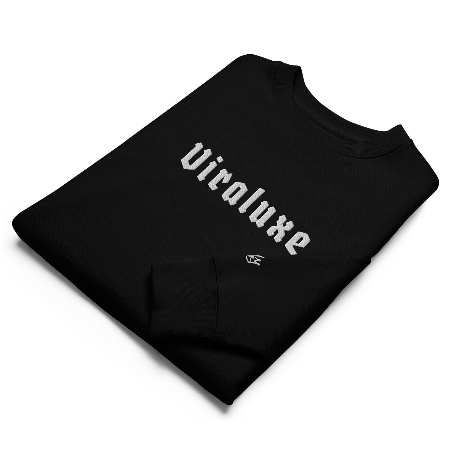 Basic Viraluxe Pullover - schwarz