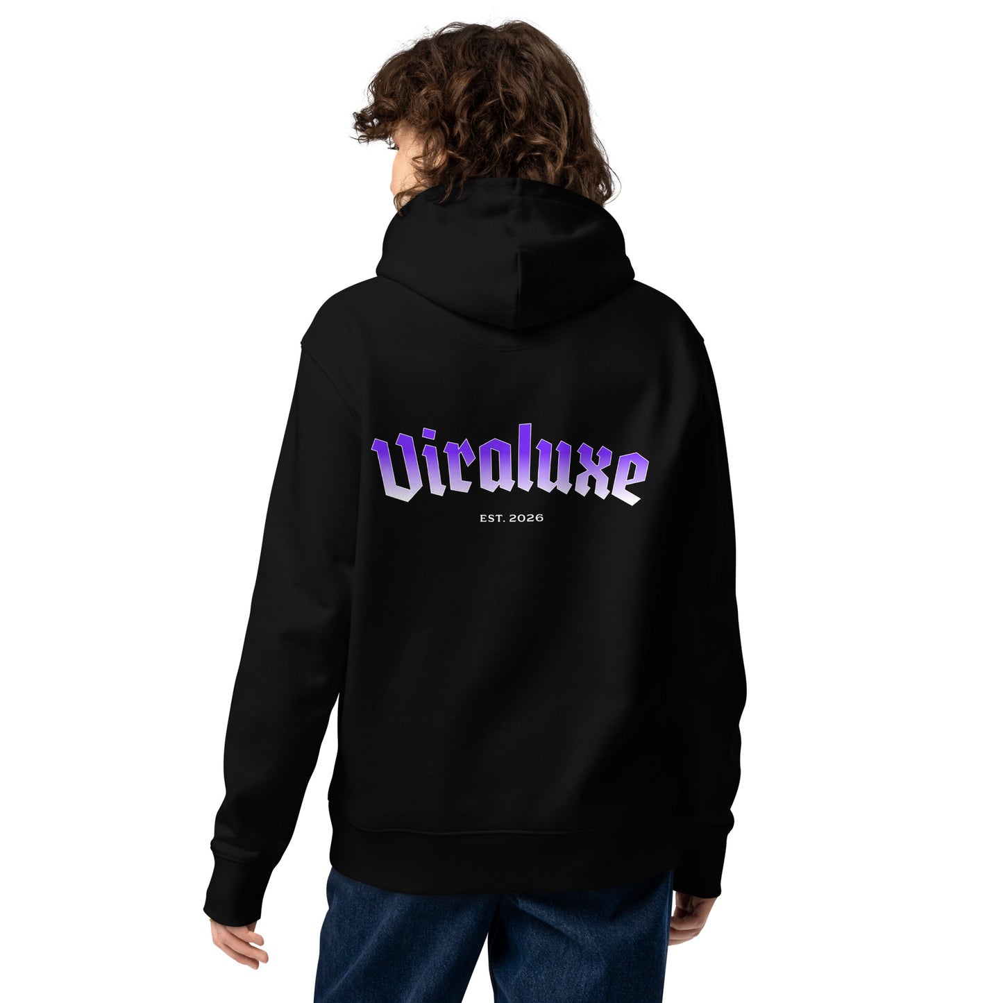 Viraluxe Hoodie - schwarz/lila