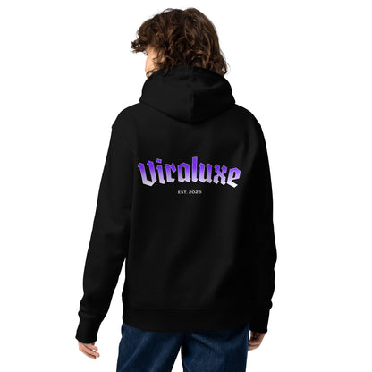 Viraluxe Hoodie - schwarz/lila