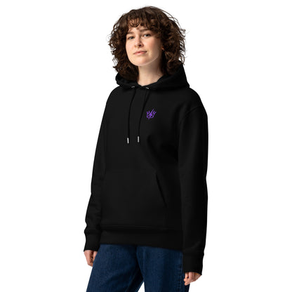 Basic Viraluxe Hoodie - schwarz/lila