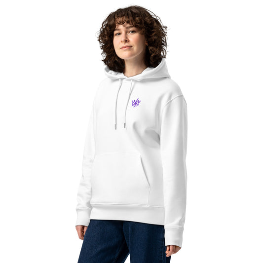 Basic Viraluxe Hoodie - weiß/lila