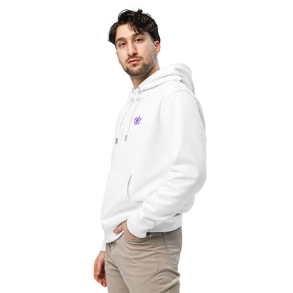 Basic Viraluxe Hoodie - weiß/lila