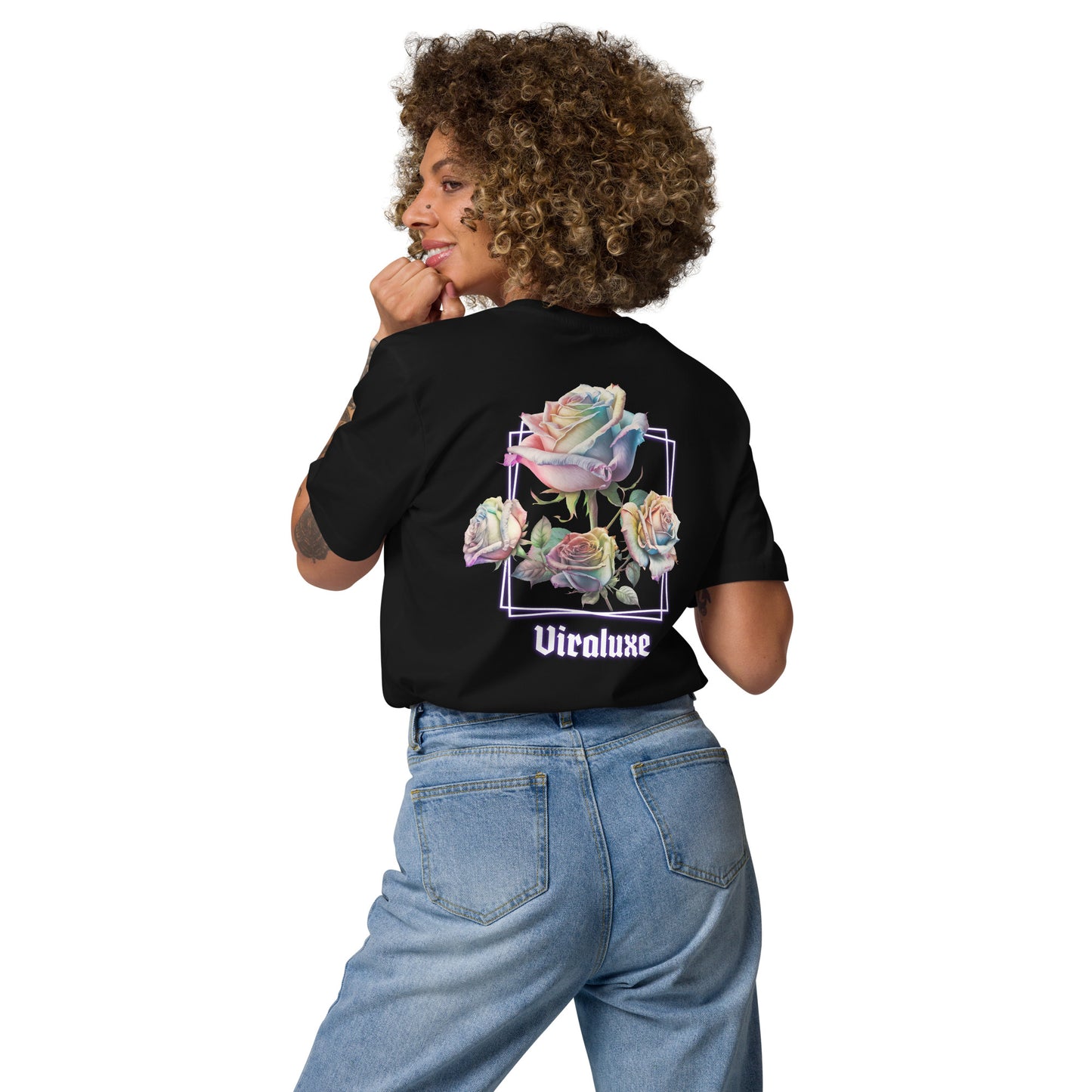 Rose Society T-Shirt - schwarz