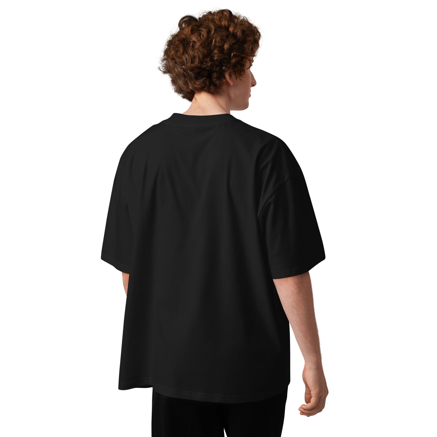 Basic Oversized T-Shirt - schwarz