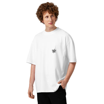 Rose Society Oversized T-Shirt - weiß